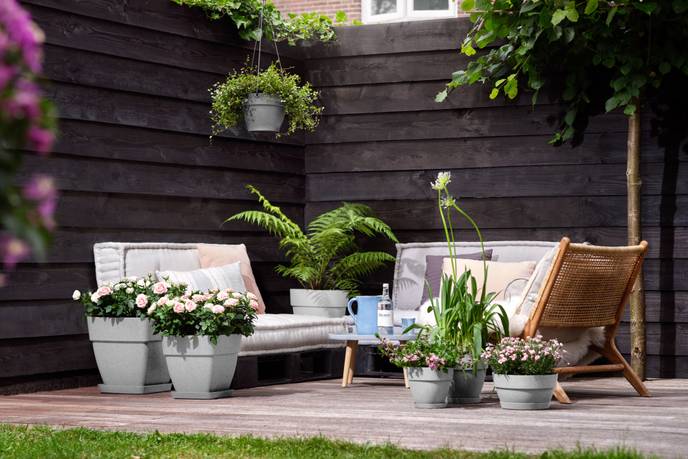 vibia campana rond 20cm living concrete